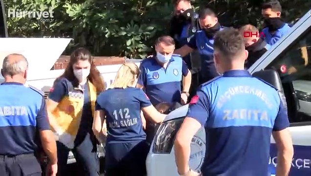 Küçükçekmece'de seyyar satıcı zabıta arbedesi