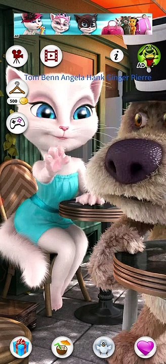 Talking tom and friends ginger