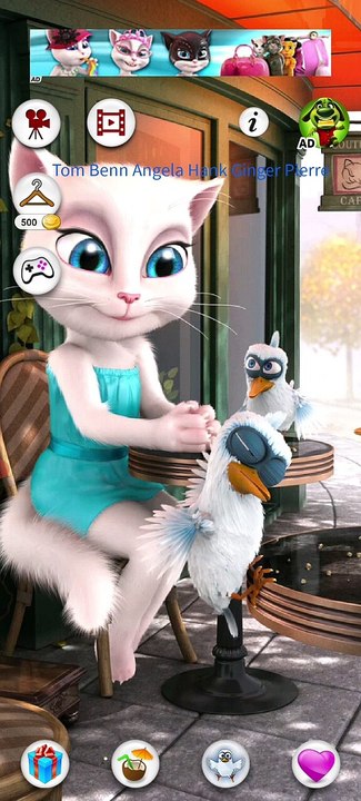 Talking tom and friends ginger