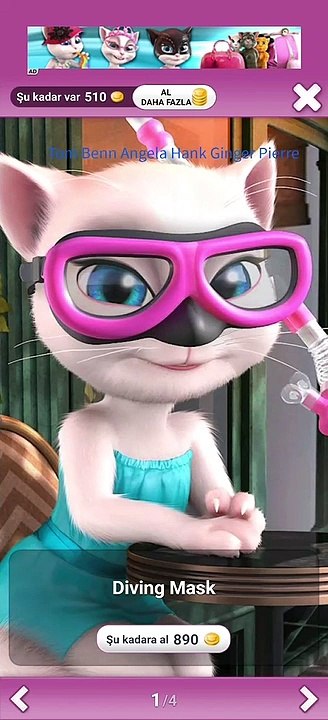 Talking tom and friends ginger