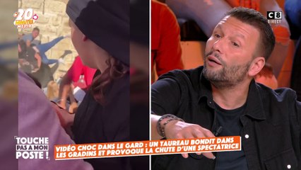 Une spectatrice frôle la mort après avoir été percutée par un taureau