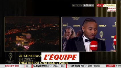 Nkunku : « J'espère refaire une saison comme ça » - Foot - Ballon d'Or