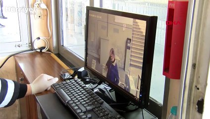 Metrobüs duraklarında termal kameralı corona virüs önlemi