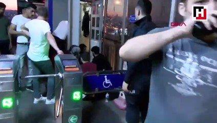 Metrobüste yer kapma tartışması kanlı bitti