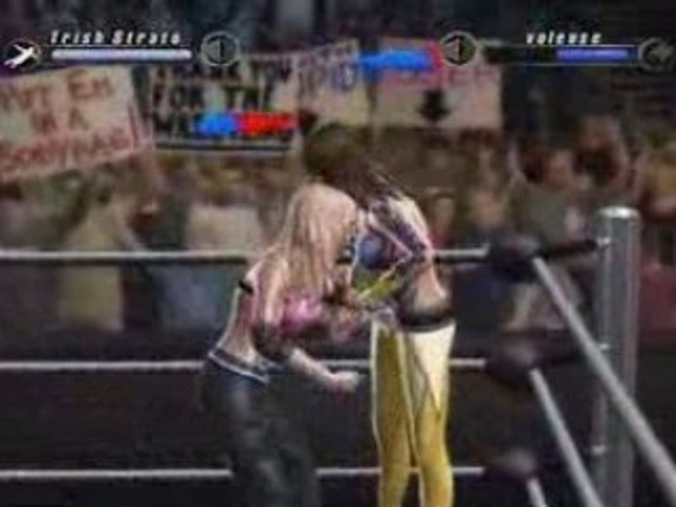 WWE SVR 2008 Online Xbox 360 Match1