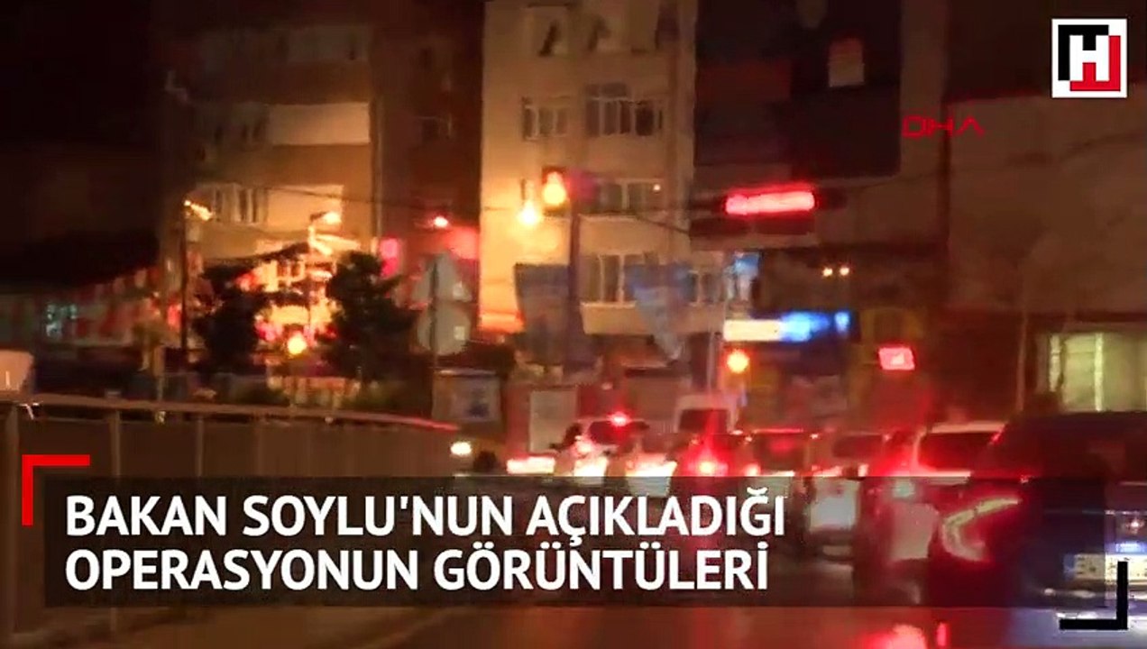 Bakan Soylu'nun açıkladığı operasyonun görüntüleri
