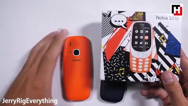 Nokia 3310 dayanıklılık testi
