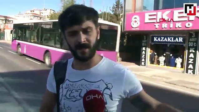 Sürücü kaçtı, çevredekiler yardıma koştu