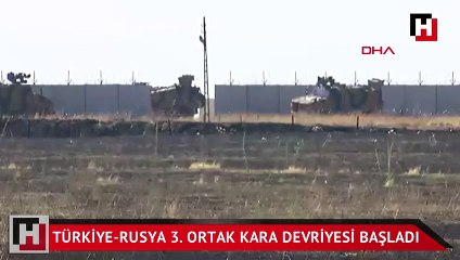 Türkiye-Rusya 3. ortak kara devriyesi başladı