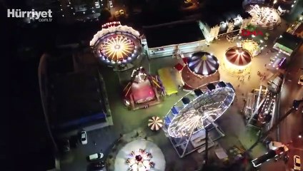 Lunapark ve tematik parklar 4 ay sonra yeniden açıldı