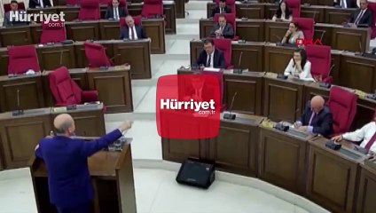 KKTC meclisinde kızma be birader diyaloğu oturuma damga vurdu