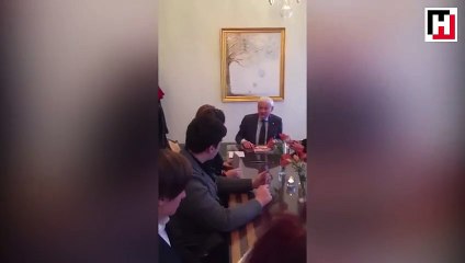 Nobel Kimya Ödülü sahibi Prof. Dr. Frank, Türk öğrencilerle