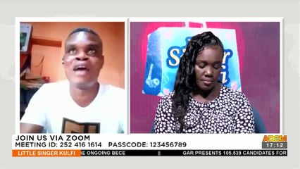 Little Singer Kulfi Chat Room on Adom TV (17-10-22)