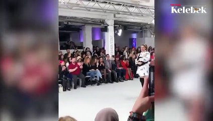 Tülin Şahin kızıyla podyumda!