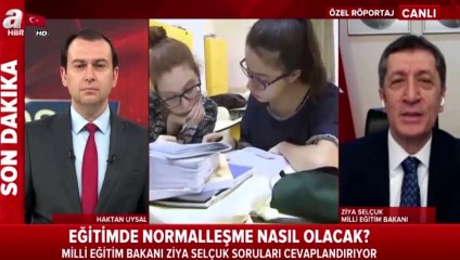 Milli Eğitim Bakanı Ziya Selçuk'tan önemli açıklamalar