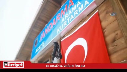 Uludağ’da yoğun önlem