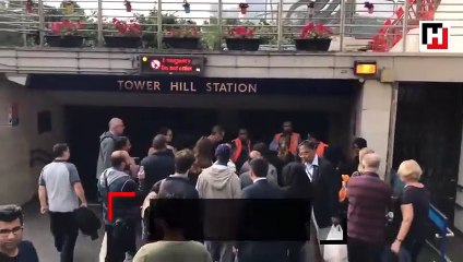 Londra'da Tower Hill metro istasyonunda patlama