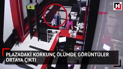 Plazadaki korkunç ölümde görüntüler ortaya çıktı