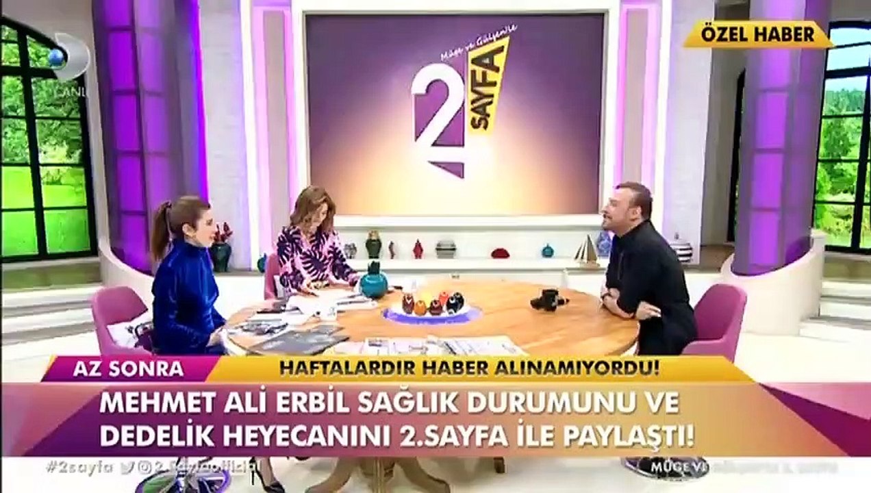 Mehmet Ali Erbil taburcu olduktan sonra ilk kez konuştu