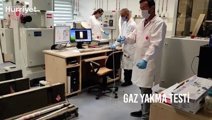 Bakan Dönmez, "gaz yakma testi" notuyla video paylaştı