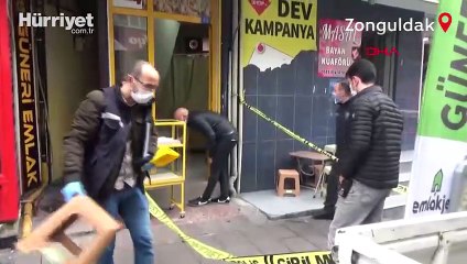 Husumetlisini ayağından vurup, polise teslim oldu