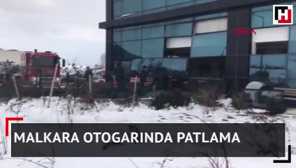 Malkara otogarında patlama