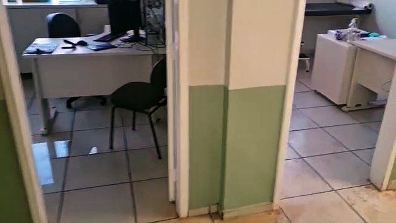 Veja outras imagens do estrago deixado pelos ladrões que furtaram a USF no Interlagos