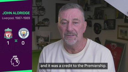 Players 'stood up' in City win, says former Liverpool forward Aldridge