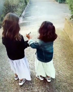 Les deux filles d'Amel Bent, Sofia et Hana