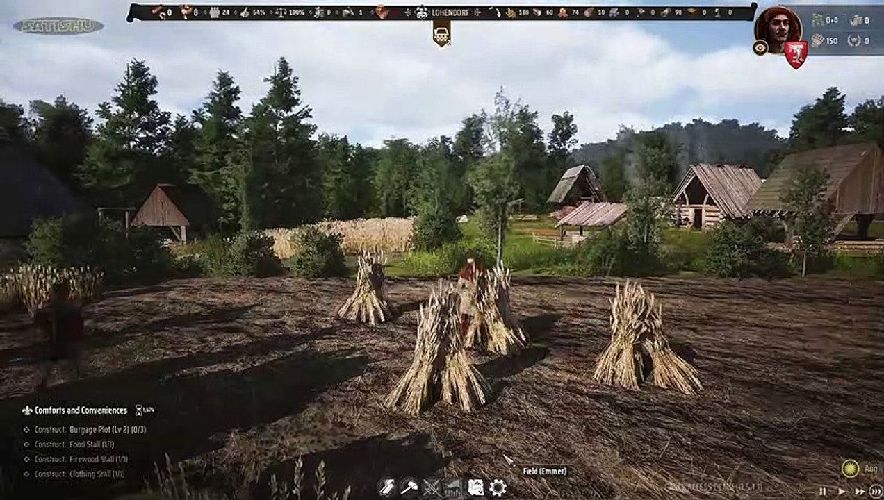 Diesmal die felder rechtzeitig angelegt? (part 2) | manor lords  |  episode 13