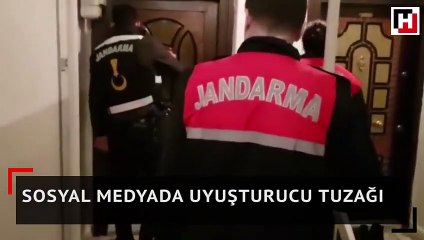 Sosyal medyada uyuşturucu tuzağı