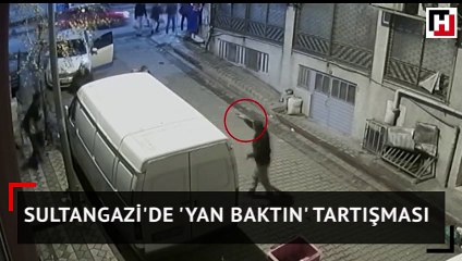 Sultangazi'de 'yan baktın' tartışması