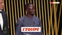 Sadio Mané reçoit le premier Prix Socrates de l'histoire - Foot - Ballon d'Or