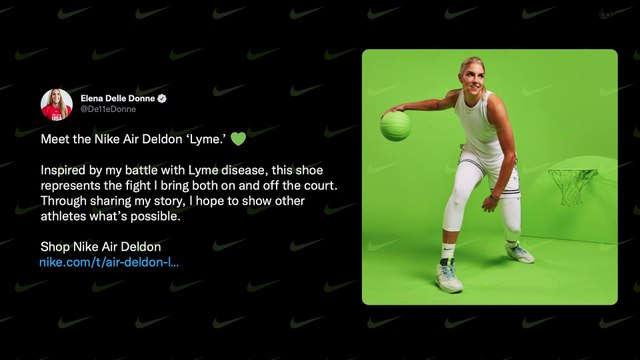 WNBA Star Elena Delle Donne's Fight Vs. Lyme Disease Inspires Colorway Of First Signature Shoe