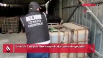 2 ayrı depoya baskın! Bin ton karışımlı kaçak akaryakıt ele geçirildi