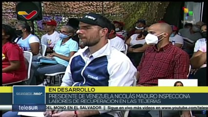 Pdte. Nicolás Maduro aprobó un fondo económico especial para la recuperación integral de La Tejerías