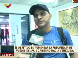 Falcón | Reactivan vuelo internacionales en el Aeropuerto Josefa Camejo Península de Paraguaná