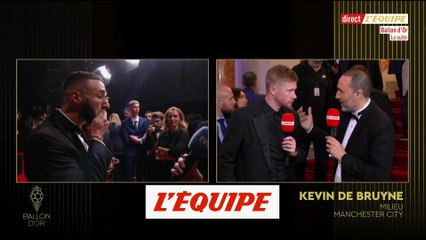 De Bruyne : « Karim c'est l'humilité » - Foot - Ballon d'Or