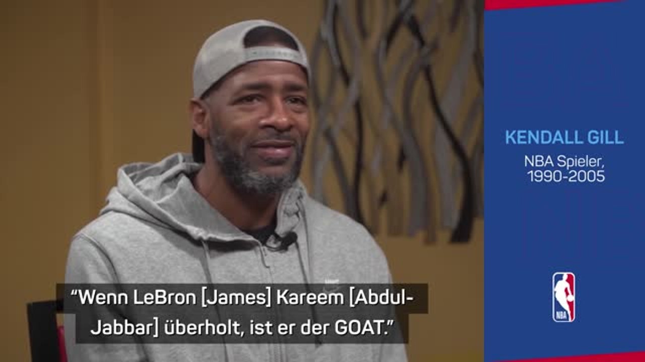 Gill zu GOAT-Debatte: LeBron hinter Kareem und MJ