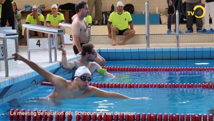 Sujet: le meeting de natation des Schtroumpfs est de retour !
