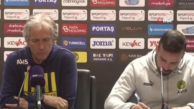 Jorge Jesus: Benim için önemli olan oyuncuları hem bireysel hem de kolektif olarak geliştirmek
