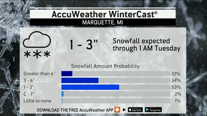 Heavy snow and fall leaves could cause problems for some