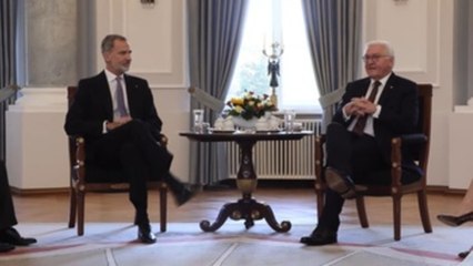 Felipe VI y el presidente alemán lanzan mensaje de unidad en apoyo a Ucrania