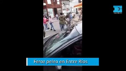 Feroz pelea en Entre Ríos