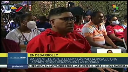 Download Video: Pdte. Nicolás Maduro reconoce labor de personal en obras de recuperación en Las Tejerías