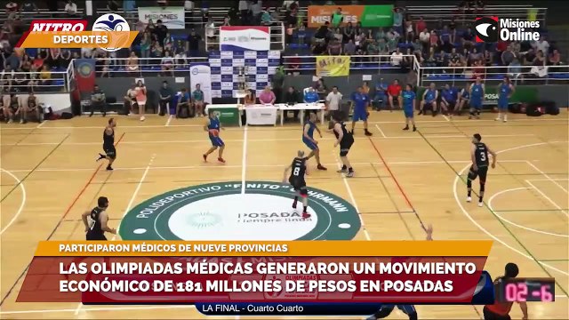 Las Olimpiadas Médicas generaron un movimiento económico de 181 millones de pesos en Posadas