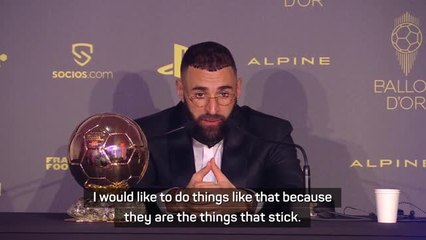 Ballon d'Or-winning Benzema dreams of World Cup glory next