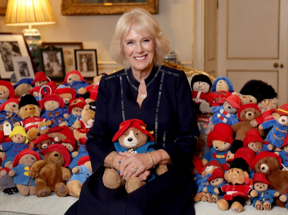 Queen Camilla Displays Family Photo Featuring Prince Harry and Meghan Markle at Clarence House