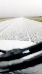 VIDEO: Granizo en San Rafael  - 17de octubre de 2022