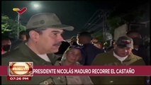 Venezuela: Pdte. Nicolás Maduro recorre la zona El Castaño, en Maracay, afectada por las lluvias